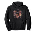 Here Comes Bride Floral Romance Hoodie - Novelty Apparel Men Women - T-Shirt, Sweatshirt, Hoodie