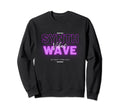 Synthwave Vibes Neon 80S Beats Future Sweatshirt - Minimalist Print Unisex - T-Shirt, Sweatshirt, Hoodie