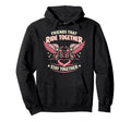 Motorcycle Biker Friends Buddies Besties Hoodie - Custom Art Print Unisex - T-Shirt, Sweatshirt, Hoodie