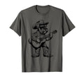 Schnauzer Dog Cowboy Guitar Musician T-Shirt - Streetwear Style Unisex - T-Shirt, Sweatshirt, Hoodie