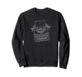 Back To Basics Typewriter Indie Sweatshirt - Custom Art Print for Adults - T-Shirt, Sweatshirt, Hoodie