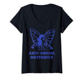 Womens Anti Social Butterfly Introvert T-Shirt - Trendy Graphic for Adults - T-Shirt, Sweatshirt, Hoodie