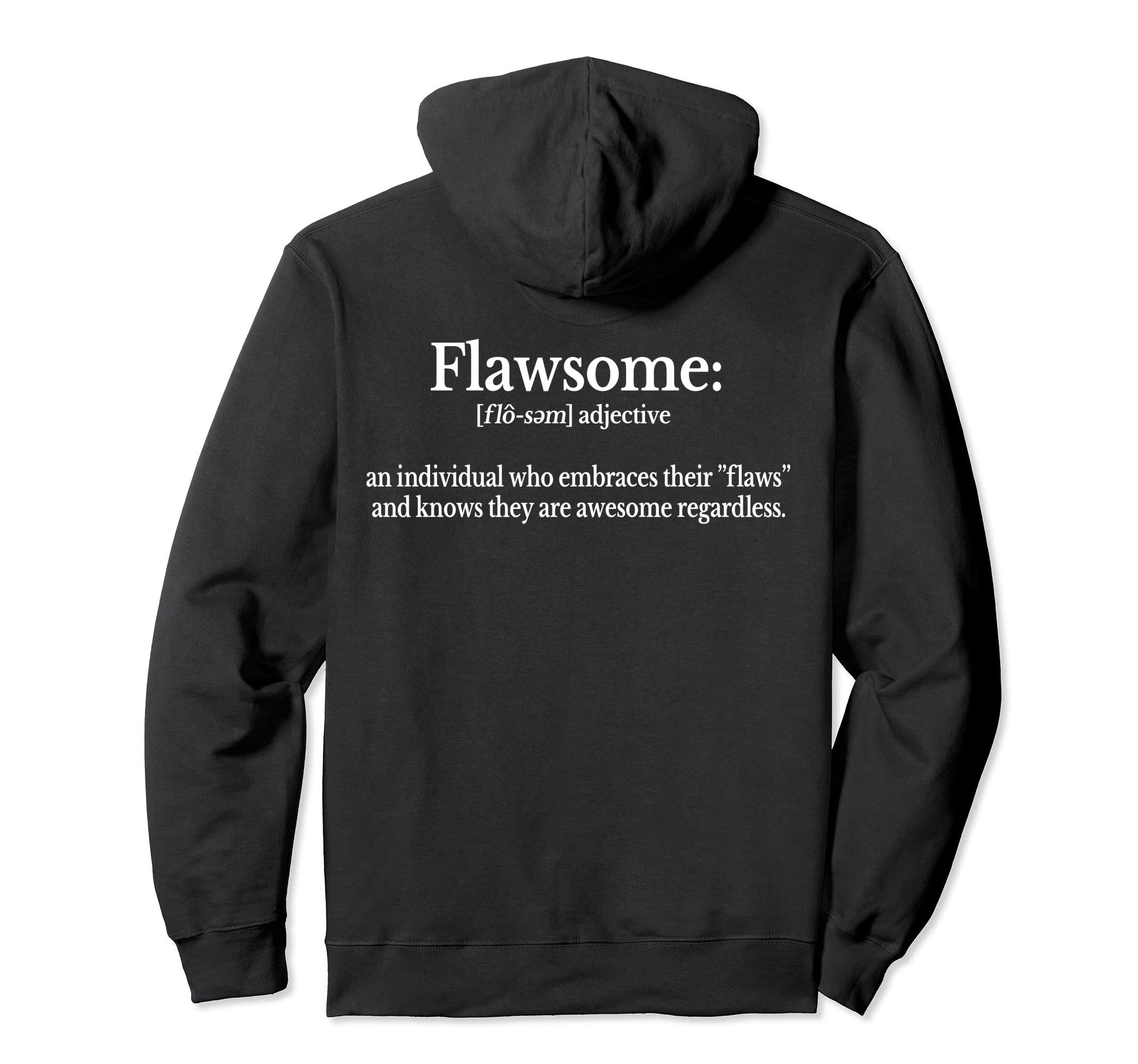 Flawsome Love Yourself Self Care Womens Hoodie - Streetwear Style Unisex - T-Shirt, Sweatshirt, Hoodie