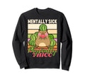 Capybara Mentally Sick Physically Thicc Sweatshirt - Graphic Print Unisex - T-Shirt, Sweatshirt, Hoodie