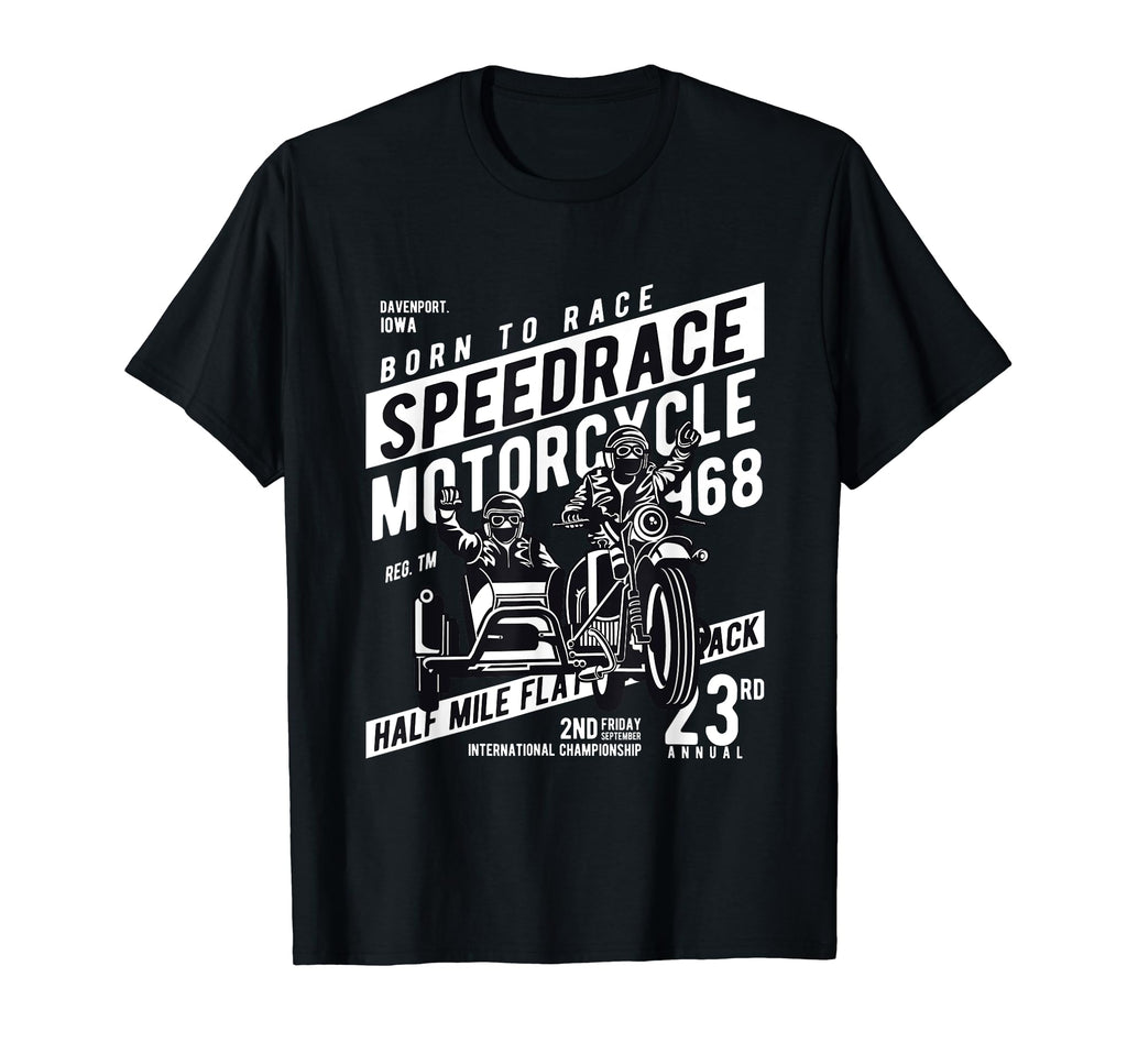 Cafe Racer Motorcycle Custom Speed T-Shirt - Novelty Apparel for Adults - T-Shirt, Sweatshirt, Hoodie