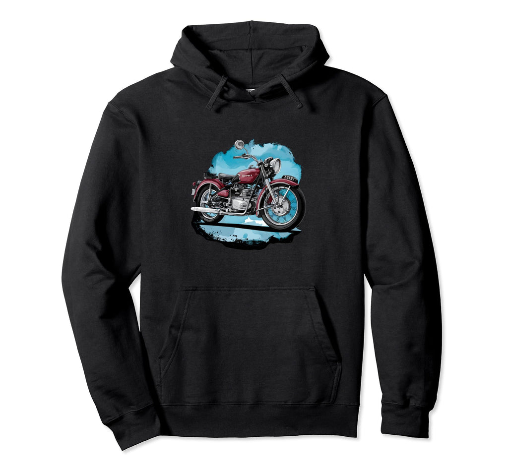 Vincent Comet Serie C 1955 Motorbike Product Hoodie - Graphic Print Unisex - T-Shirt, Sweatshirt, Hoodie