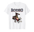 Rodeo 90S Wild West Cowboy Riding T-Shirt - Aesthetic Graphic Men Women - T-Shirt, Sweatshirt, Hoodie