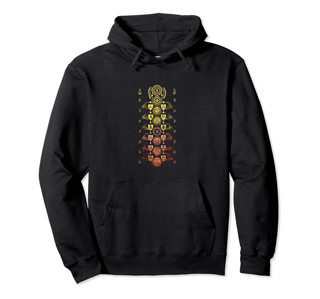 Yoga Yin Yang Balance Meditation Hoodie - Aesthetic Graphic for Adults - T-Shirt, Sweatshirt, Hoodie