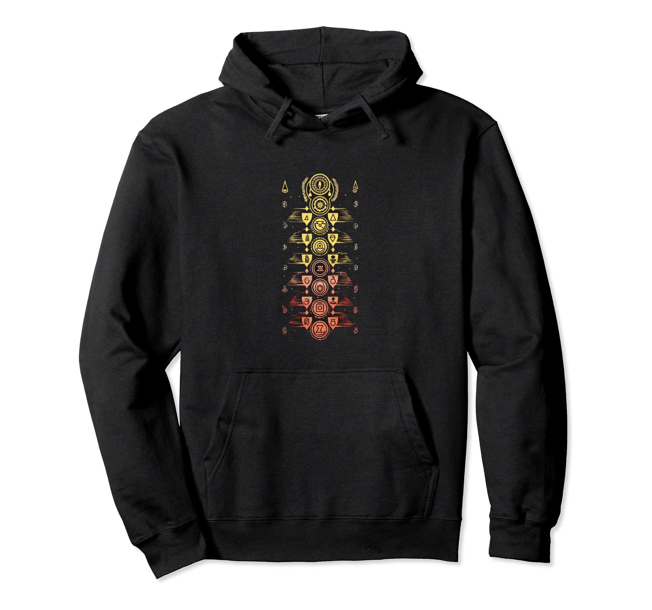 Yoga Yin Yang Balance Meditation Hoodie - Aesthetic Graphic for Adults - T-Shirt, Sweatshirt, Hoodie