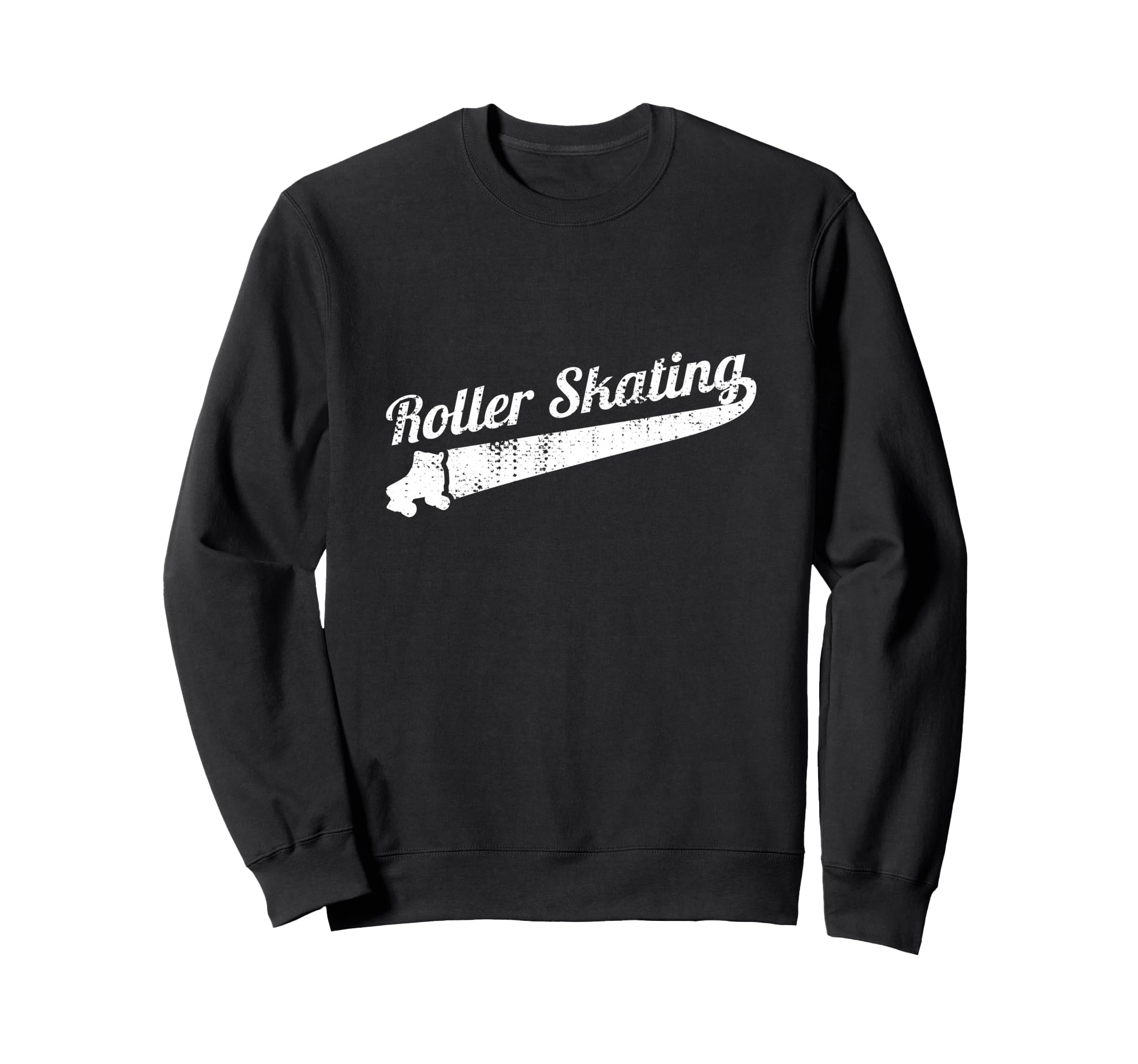 80S Roller Skating Athlete Roller Skates Sweatshirt - Trendy Graphic Unisex - T-Shirt, Sweatshirt, Hoodie