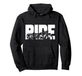 Motorcycle Biker Ride Hoodie - Custom Art Print Men Women - T-Shirt, Sweatshirt, Hoodie