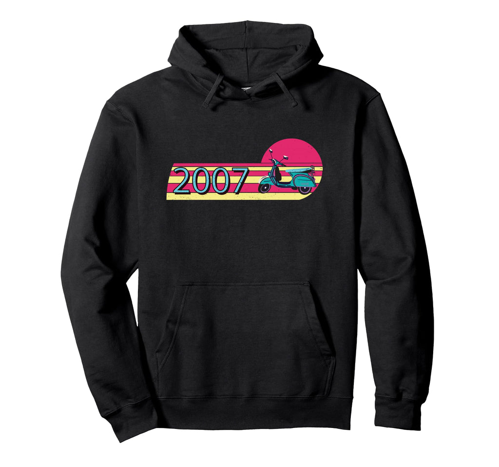 Moped Scooter Bike Scooter Moped Motorcycle Hoodie - Unique Graphic Unisex - T-Shirt, Sweatshirt, Hoodie