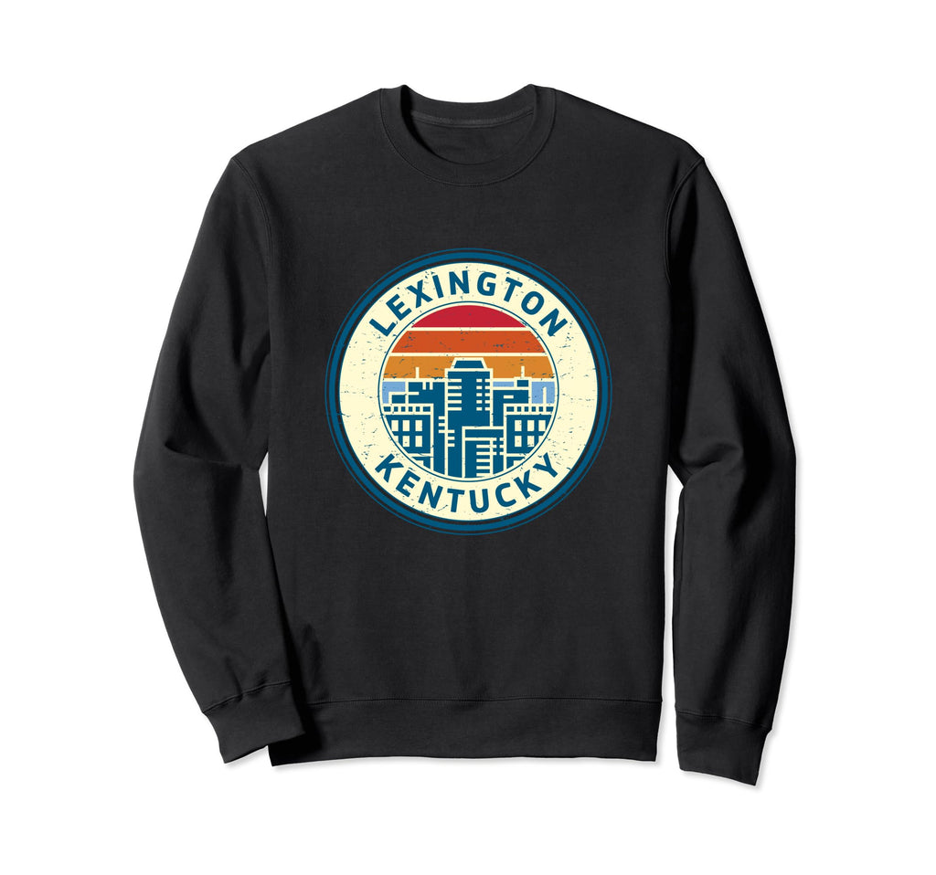 Lexington Skyline Kentucky Ky 70S 80S Sweatshirt - Unique Graphic Men Women - T-Shirt, Sweatshirt, Hoodie