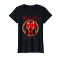 Womens Rockabilly Pin Up Red High Heel T-Shirt - Unique Graphic for Adults - T-Shirt, Sweatshirt, Hoodie