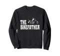 Biker Bikefather Biker Dad Sweatshirt - Fun Novelty Design for Adults - T-Shirt, Sweatshirt, Hoodie