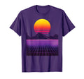 Outrun Synthwave Vaporwave Aesthetic T-Shirt - Custom Art Print Men Women - T-Shirt, Sweatshirt, Hoodie