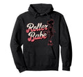 Roller Skating Skate 1970S Roller Babe Hoodie - Novelty Apparel for Adults - T-Shirt, Sweatshirt, Hoodie