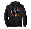 Mid Century Long Neck Cats 50S 60S Hoodie - Novelty Apparel for Adults - T-Shirt, Sweatshirt, Hoodie