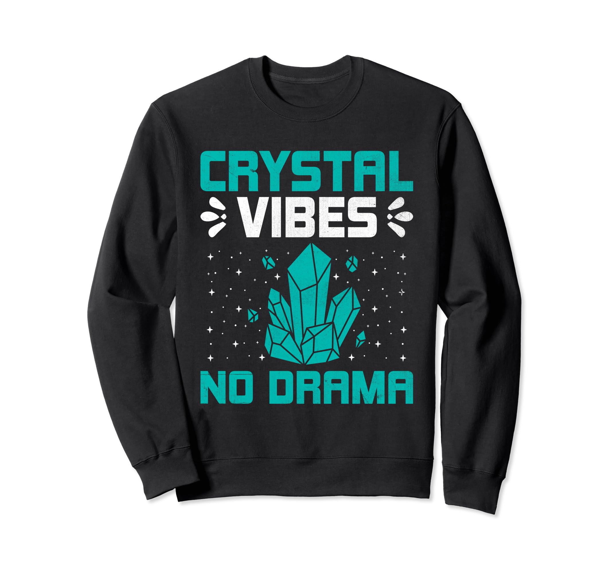 Spiritual Crystal Stones Healing Sweatshirt - Unique Graphic Unisex - T-Shirt, Sweatshirt, Hoodie