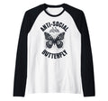 Anti Social Butterfly Funny Awkward T-Shirt - Novelty Apparel Unisex - T-Shirt, Sweatshirt, Hoodie
