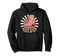 Roller Skating Groovy Hoodie - Minimalist Print for Adults - T-Shirt, Sweatshirt, Hoodie