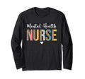 Nurse Leopard Mental Health Nurse T-Shirt - Novelty Apparel Men Women - T-Shirt, Sweatshirt, Hoodie