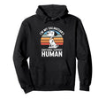Im My Dalmatians Emotional Support Human Hoodie - Graphic Print for Adults - T-Shirt, Sweatshirt, Hoodie