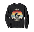 Rollin My Homies Roller Skating Sweatshirt - Aesthetic Graphic Unisex - T-Shirt, Sweatshirt, Hoodie