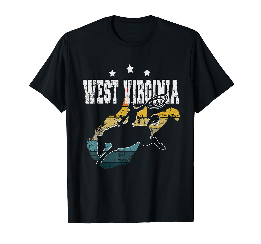 West Virginia Cowboy T-Shirt - Unique Graphic for Adults - T-Shirt, Sweatshirt, Hoodie
