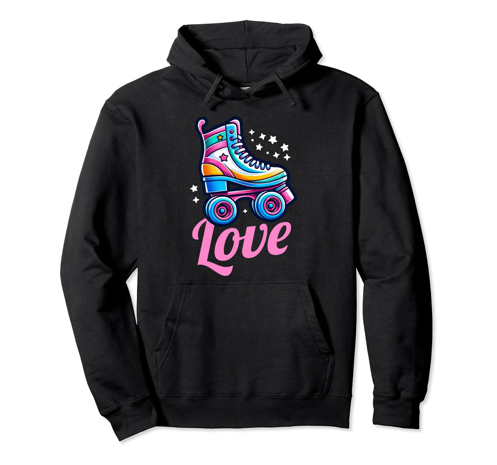 Roller Skating Love Funny Skater Hoodie - Streetwear Style Men Women - T-Shirt, Sweatshirt, Hoodie