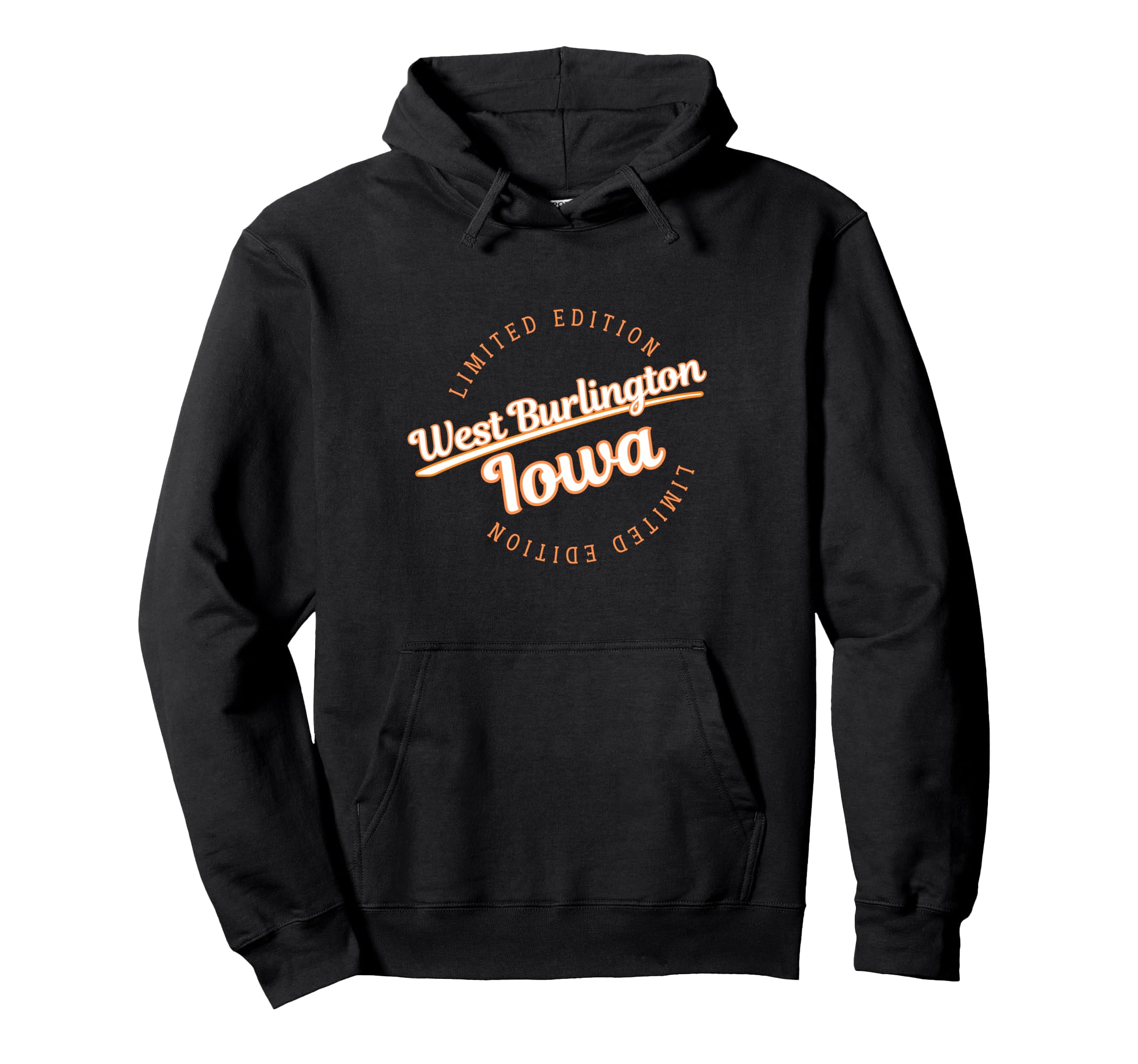 Athletic West Burlington Ia Hoodie - Trendy Graphic Men Women - T-Shirt, Sweatshirt, Hoodie