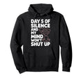 Silent Retreat Participants Mindfulness Hoodie - Graphic Print Unisex - T-Shirt, Sweatshirt, Hoodie