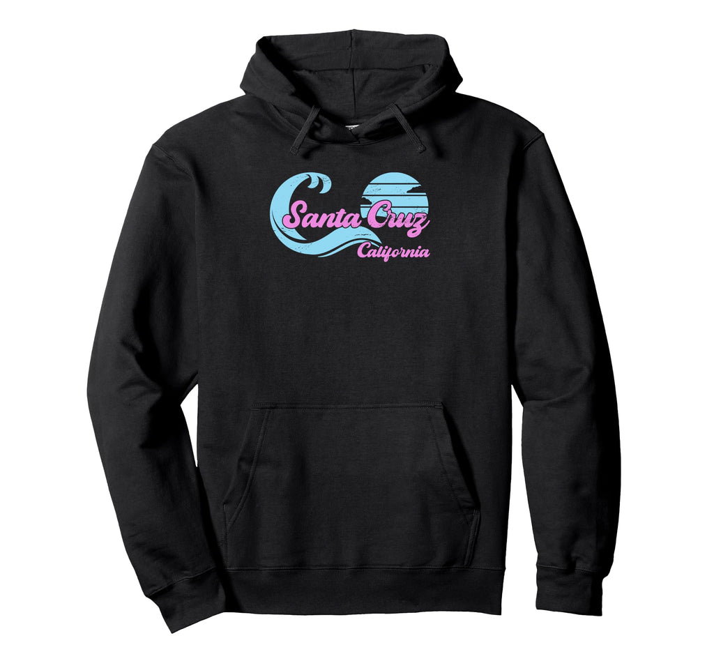 Santa Cruz California Sunset Hoodie - Novelty Apparel Men Women - T-Shirt, Sweatshirt, Hoodie