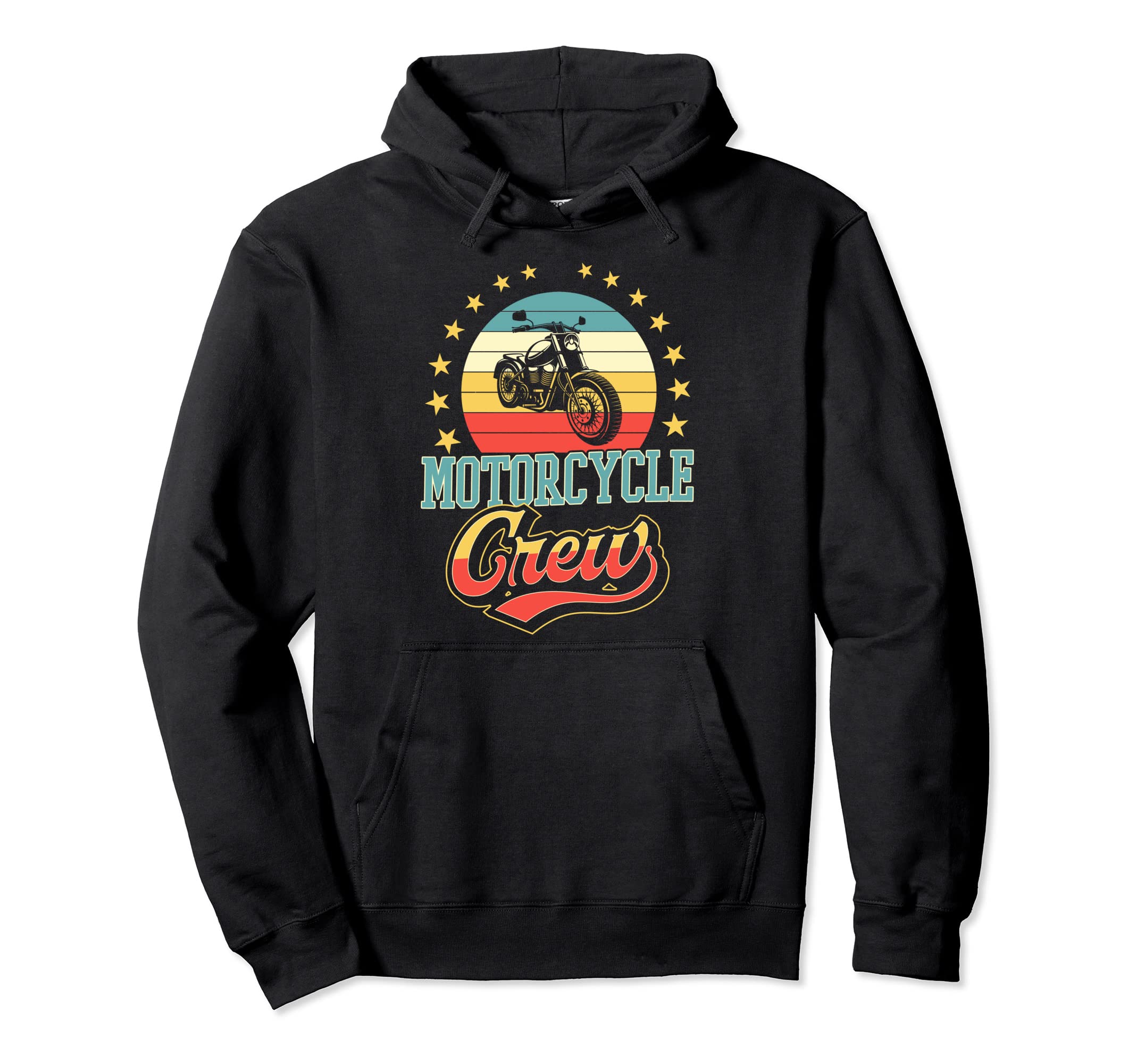 Motorcycle Crew Funny Motorcycle Biker Hoodie - Minimalist Print Unisex - T-Shirt, Sweatshirt, Hoodie