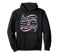 Leveling Up Spiritually Mindfulness Hoodie - Streetwear Style for Adults - T-Shirt, Sweatshirt, Hoodie