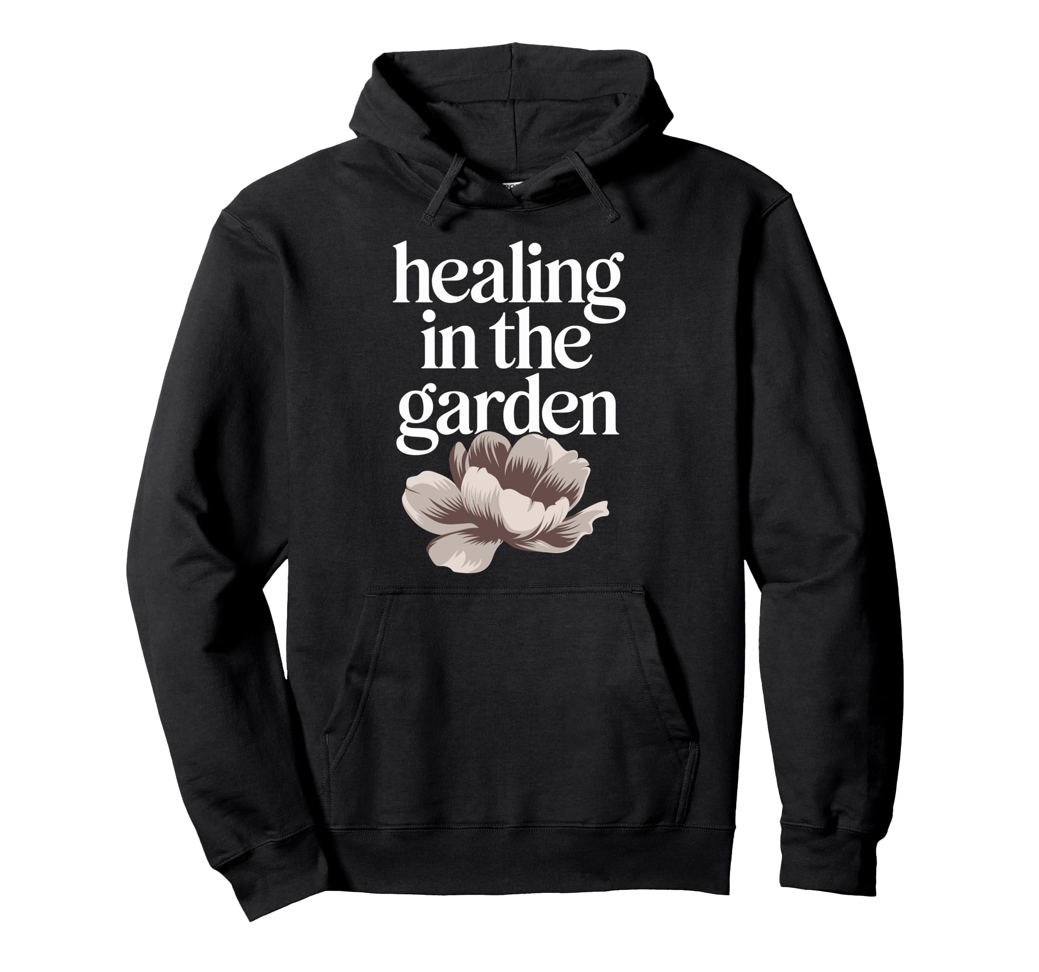 Garden Therapy Mindfulness Self Hoodie - Fun Novelty Design for Adults - T-Shirt, Sweatshirt, Hoodie
