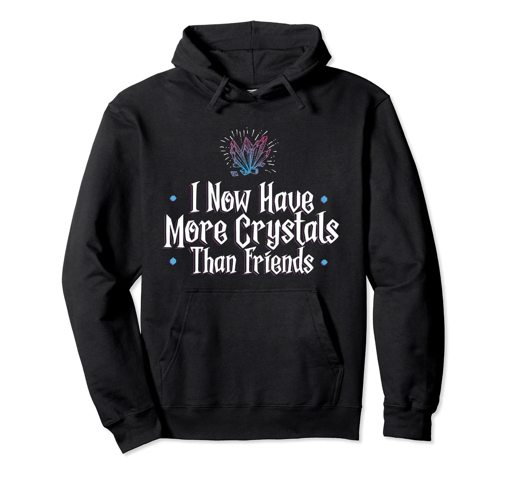 Funny Crystals Geode Energy Healing Hoodie - Novelty Apparel for Adults - T-Shirt, Sweatshirt, Hoodie