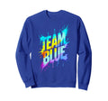 Team Blue Field Day Competition Games Sweatshirt - Graphic Print Men Women - T-Shirt, Sweatshirt, Hoodie