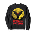 Cryptid Cryptozoology Mothman Sweatshirt - Streetwear Style Unisex - T-Shirt, Sweatshirt, Hoodie