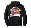 Roller Skating Skate 1970S Id Rather Be Hoodie - Custom Art Print Men Women - T-Shirt, Sweatshirt, Hoodie