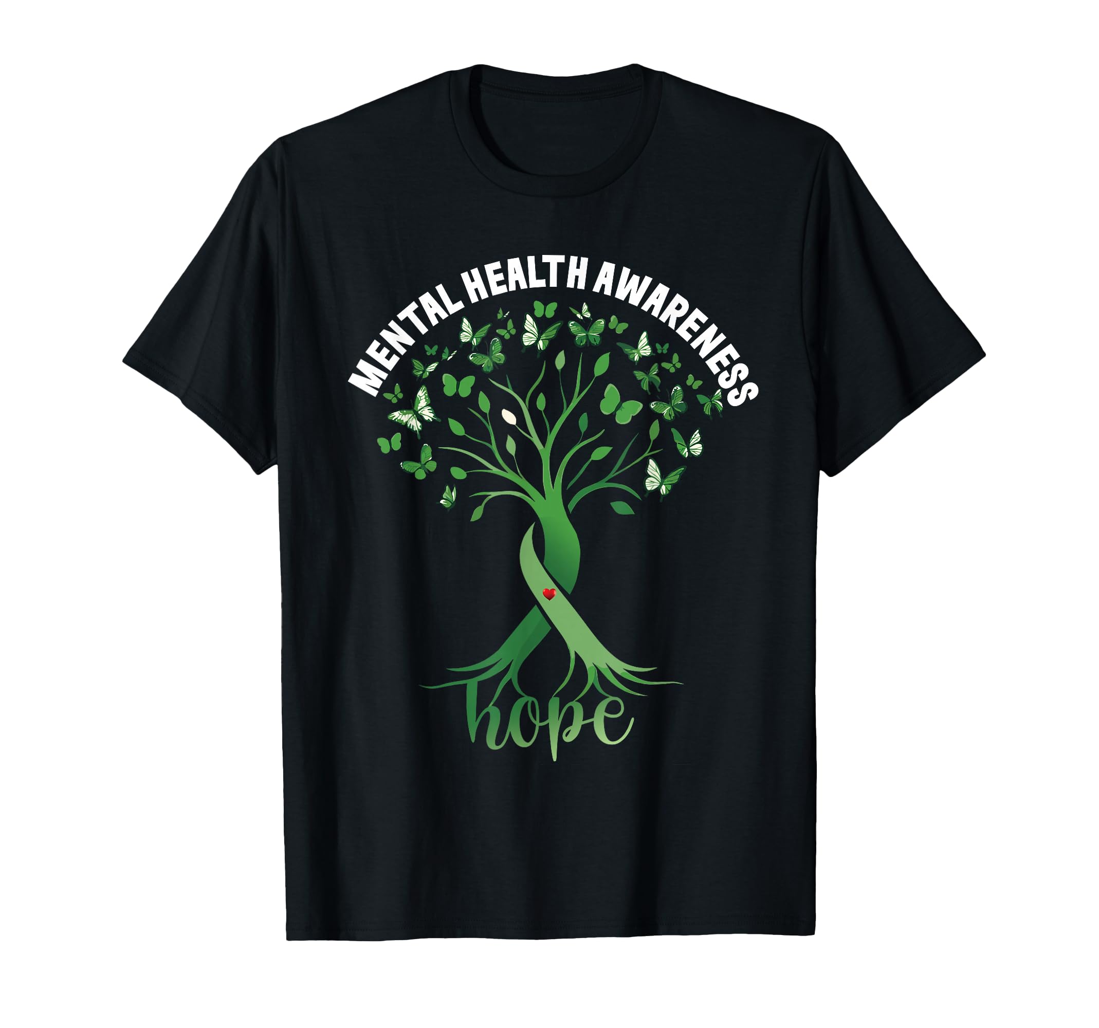 Mental Health Awareness Month Day T-Shirt - Custom Art Print Men Women - T-Shirt, Sweatshirt, Hoodie