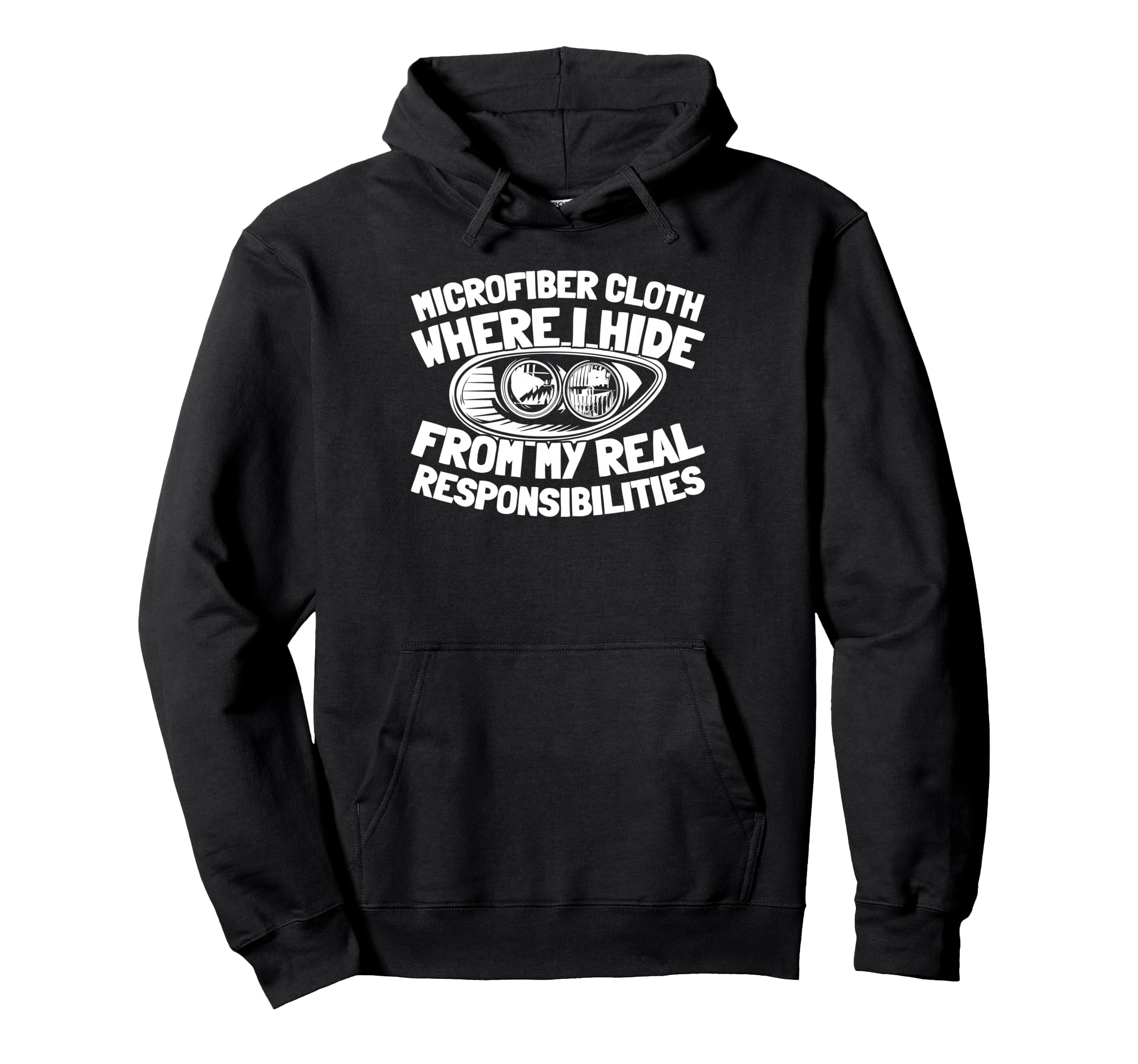 Vehicle Polish Auto Detailing Hoodie - Minimalist Print for Adults - T-Shirt, Sweatshirt, Hoodie