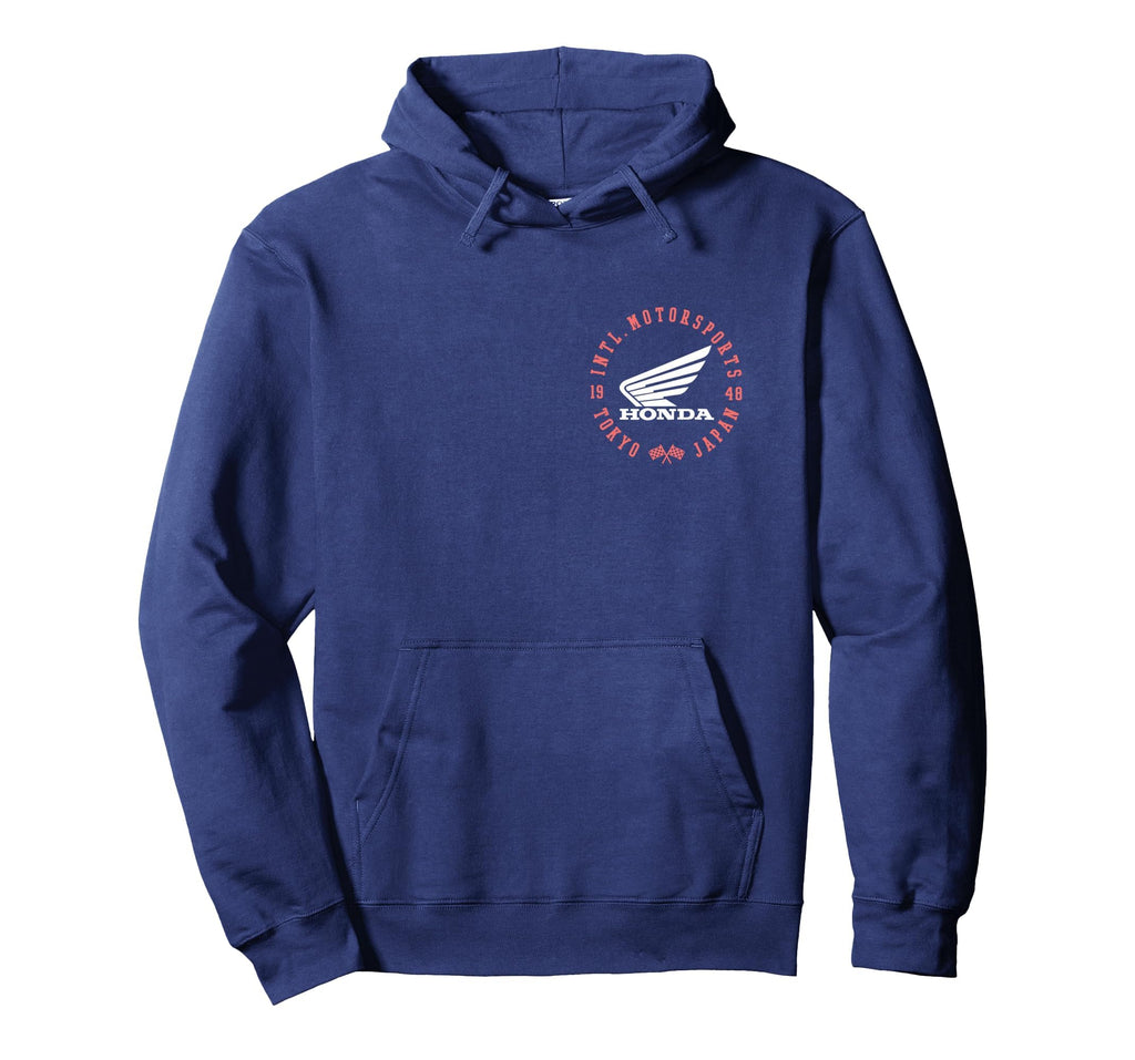 Honda International Motorsports Tokyo Hoodie - Minimalist Print Men Women - T-Shirt, Sweatshirt, Hoodie