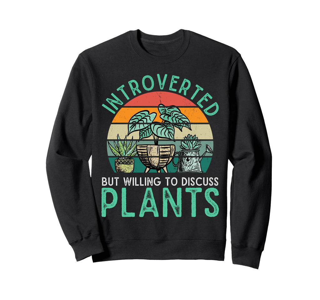 Gardening Potted Plant Sweatshirt - Custom Art Print for Adults - T-Shirt, Sweatshirt, Hoodie