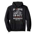 Christian Motorcycle Biker Lord Go Out Hoodie - Novelty Apparel Unisex - T-Shirt, Sweatshirt, Hoodie