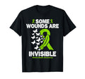 Some Wounds Are Invisible Ribbon Mental T-Shirt - Unique Graphic Unisex - T-Shirt, Sweatshirt, Hoodie