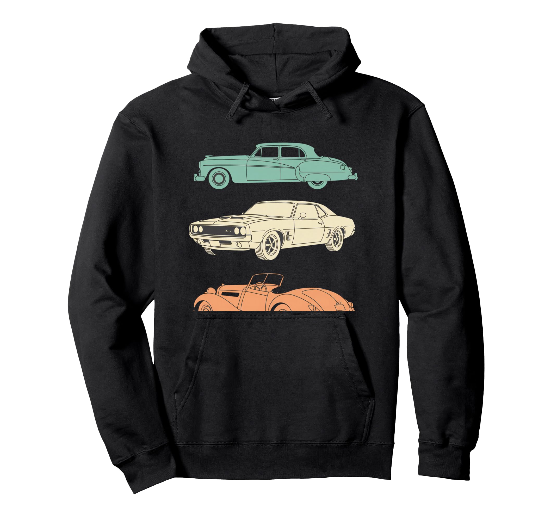 Car Car Trio Muscle Hoodie - Casual Everyday Wear for Adults - T-Shirt, Sweatshirt, Hoodie