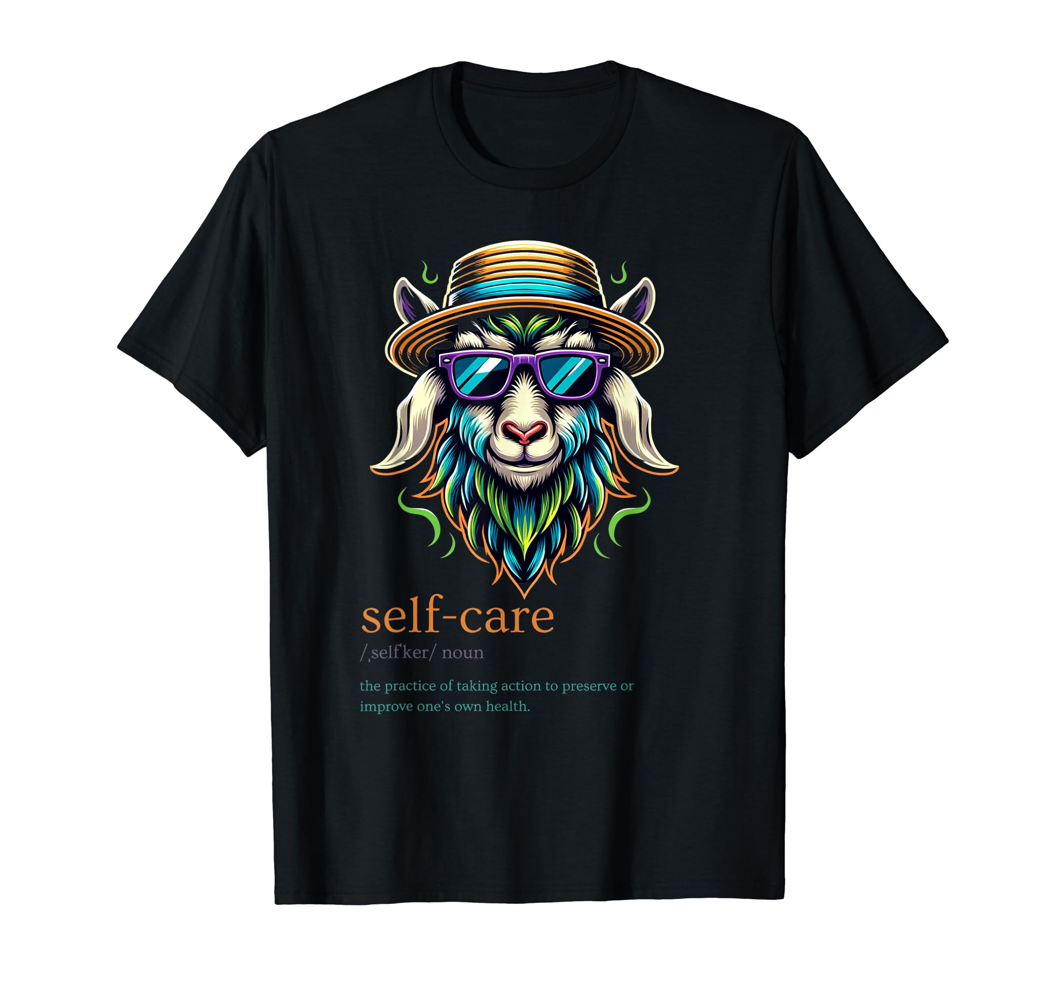 Shake Vision Self Care T-Shirt - Novelty Apparel Unisex - T-Shirt, Sweatshirt, Hoodie