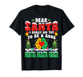 Dear Santa I Try To Be Good Mental T-Shirt - Aesthetic Graphic Men Women - T-Shirt, Sweatshirt, Hoodie
