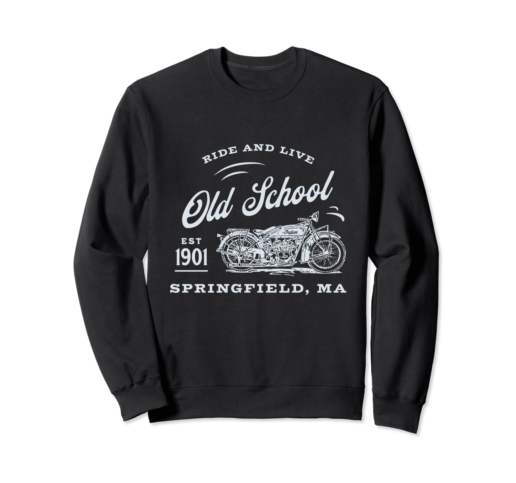 American Motorcycle Motorcycle Old Biker Sweatshirt - Trendy Graphic Unisex - T-Shirt, Sweatshirt, Hoodie